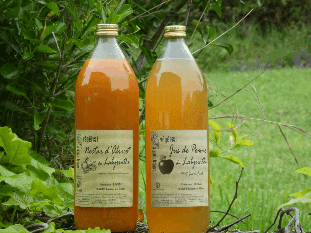 Jus fermier pomme et abricot