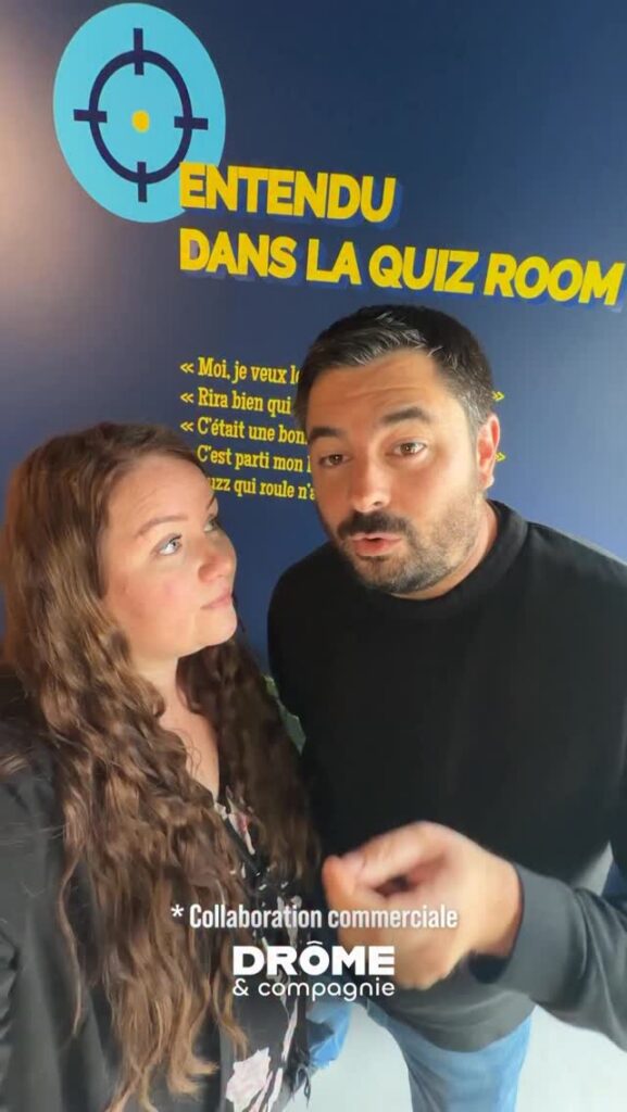🎥 On a testé pour vous @quiz_room à Valence pour une sortie…